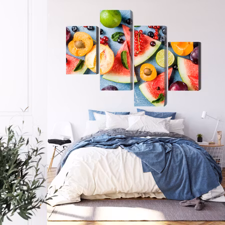 Canvastavla - Holiday fruit