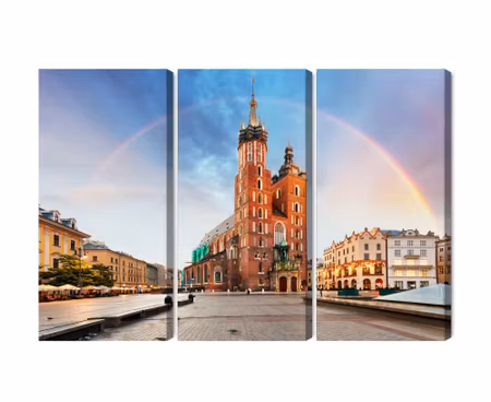 Canvastavla - St. mary&#039;s basilica in krakow