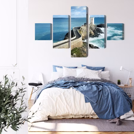 Canvastavla - Petit minou lighthouse in France