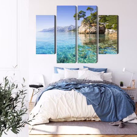 Canvastavla - Makarska riviera in Croatia