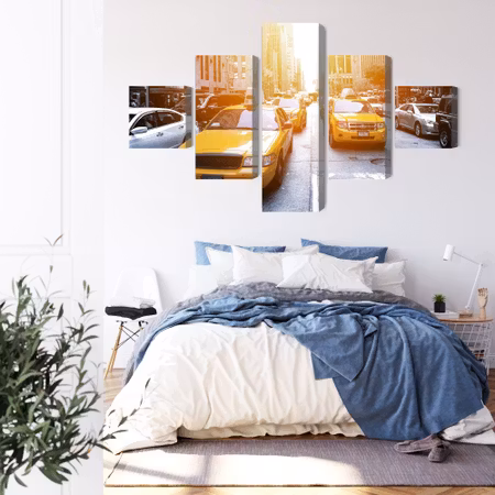 Canvastavla - Taxi in the sunshine nyc