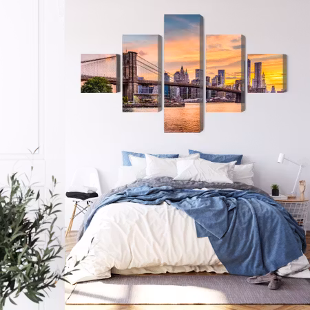 Canvastavla - New york city panoramic landscape