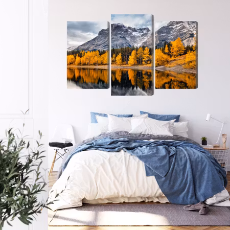 Canvastavla - Banff national park in Canada