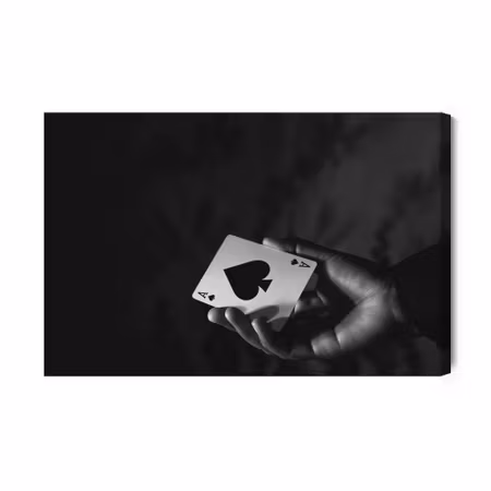 Canvastavla - Ace of spades