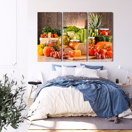 Canvastavla - Plank of plenty