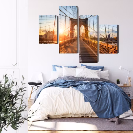 Canvastavla - Brooklyn bridge in new york