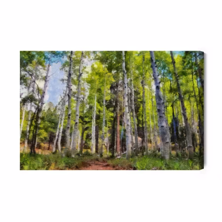 Canvastavla - Beautiful summer country