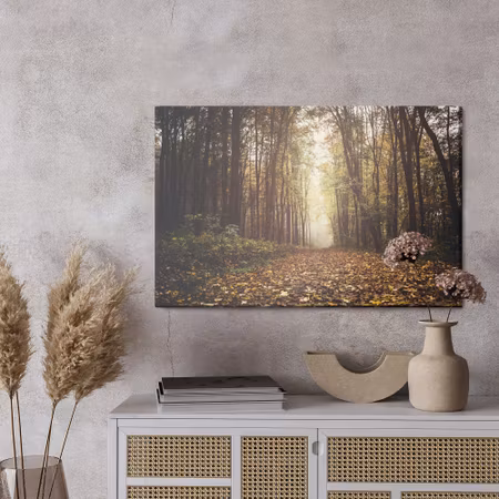 Canvastavla - Autumn forest