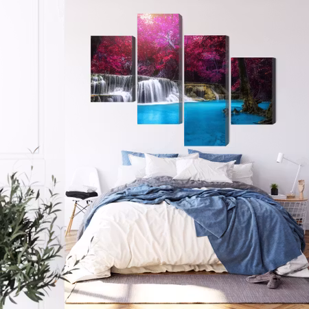 Canvastavla - Kanchanaburi waterfall