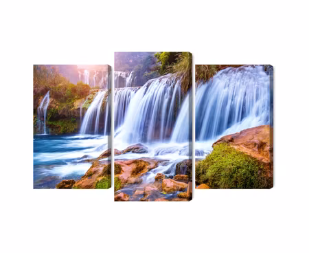 Canvastavla - Jiulong waterfall in luoping