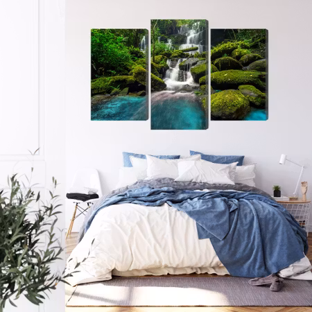 Canvastavla - A beautiful waterfall in the jungle