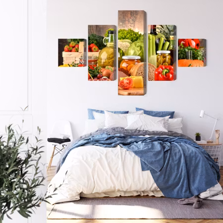 Canvastavla - Plank of plenty