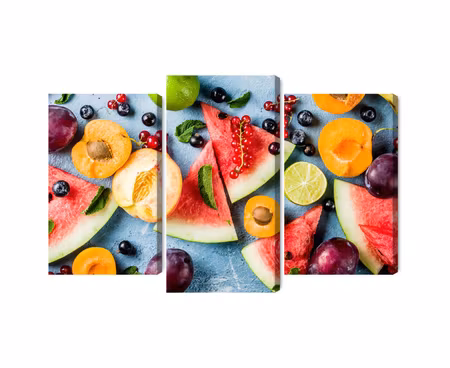 Canvastavla - Holiday fruit