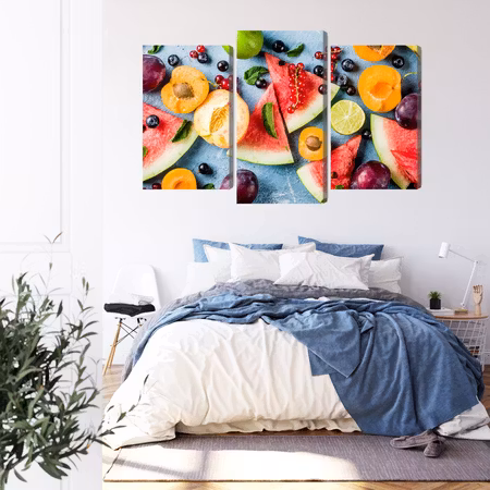 Canvastavla - Holiday fruit