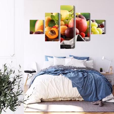 Canvastavla - Fresh summer fruit