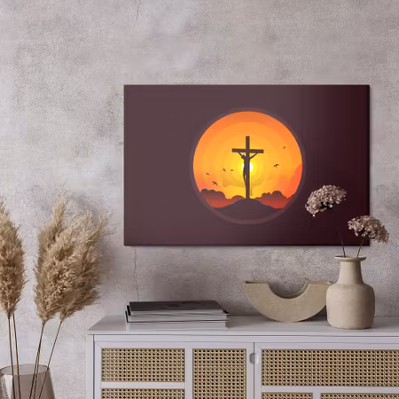 Canvastavla - Crucifixion of jesus christ