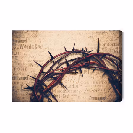 Canvastavla - Crown of thorns