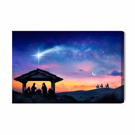 Canvastavla - Lord&#039;s nativity