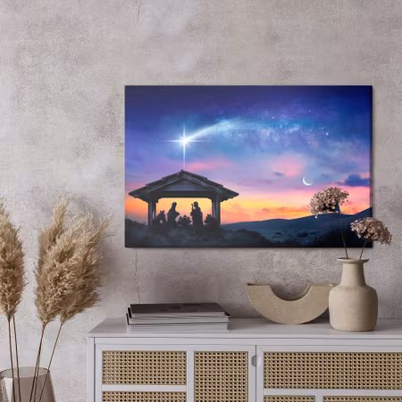 Canvastavla - Lord&#039;s nativity