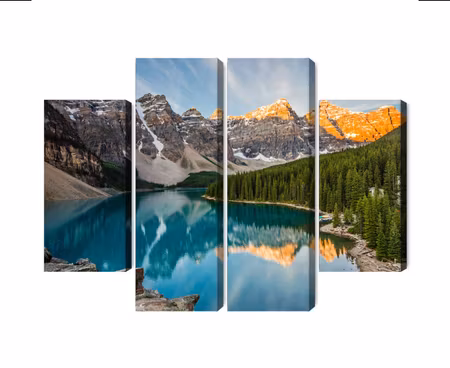 Canvastavla - Canadian Moraine Lake 3d