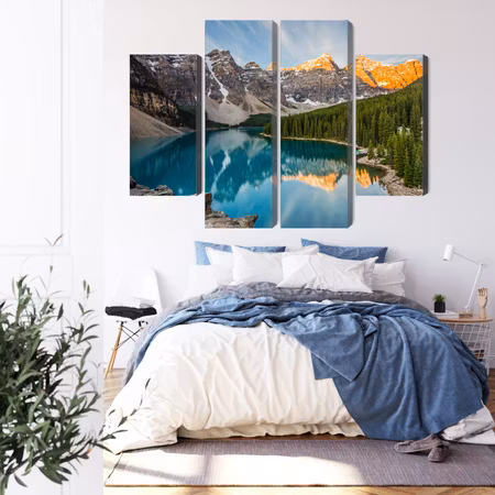 Canvastavla - Canadian Moraine Lake 3d