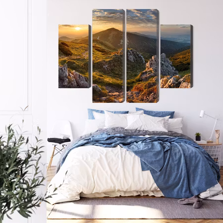 Canvastavla - Bread mountain peak in slovakia