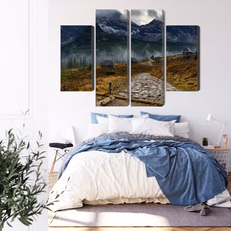 Canvastavla - Tatrza?ska hala g?sienicowa 3d