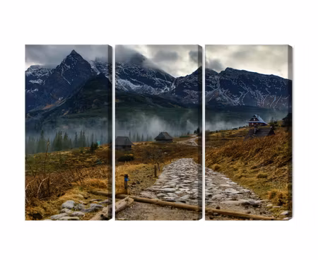 Canvastavla - Tatrza?ska hala g?sienicowa 3d