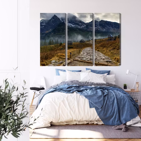 Canvastavla - Tatrza?ska hala g?sienicowa 3d