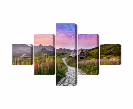 Canvastavla - Hala g?sienicowa in the tatras 3d