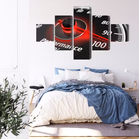 Canvastavla - Modern 3d counter