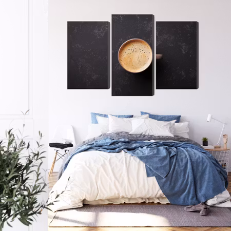 Canvastavla - A cup of fresh coffee