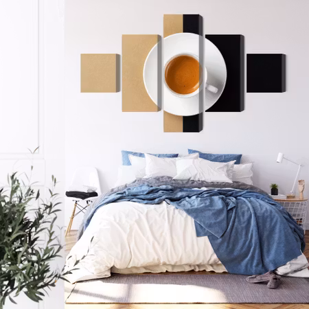 Canvastavla - A cup of italian coffee