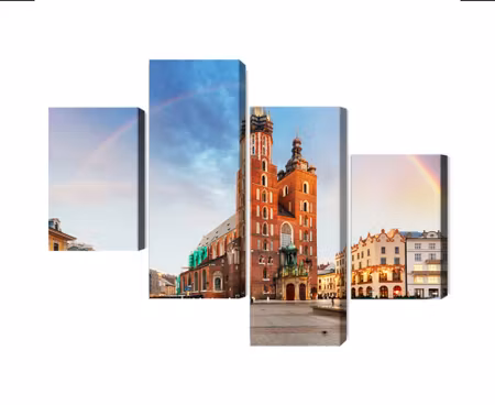 Canvastavla - St. mary&#039;s basilica in krakow