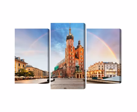 Canvastavla - St. mary&#039;s basilica in krakow