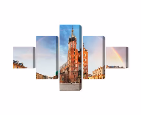 Canvastavla - St. mary&#039;s basilica in krakow