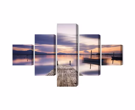 Canvastavla - Sunset view