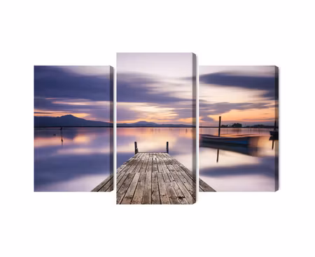 Canvastavla - Sunset view