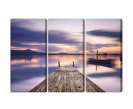 Canvastavla - Sunset view