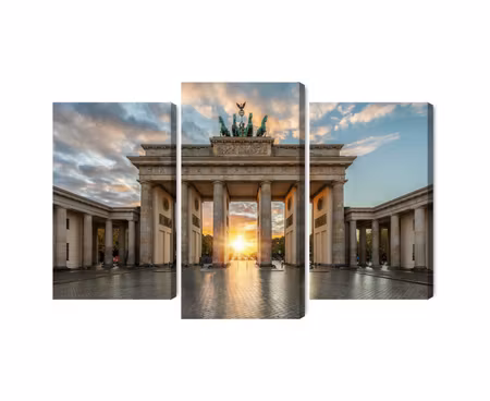 Canvastavla - Brandenburg gate in berlin