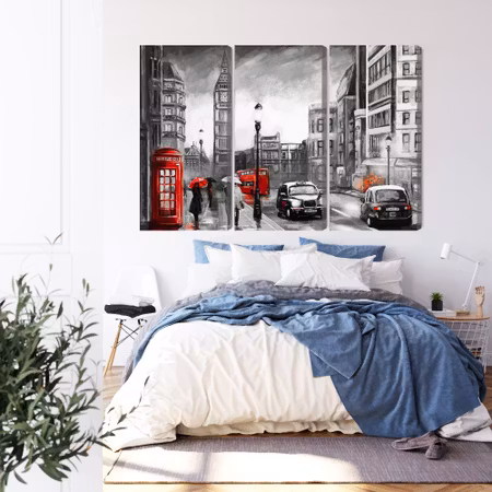 Canvastavla - London street view