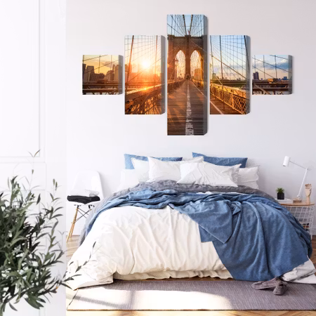 Canvastavla - Brooklyn bridge in new york