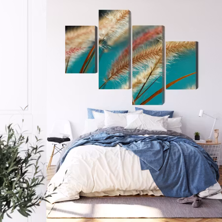 Canvastavla - Plants on a macro scale