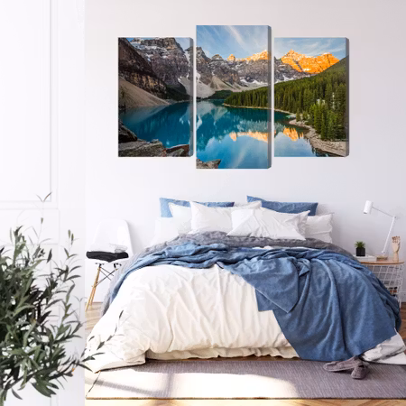 Canvastavla - Canadian Moraine Lake 3d