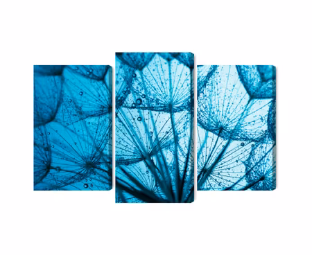 Canvastavla - A close-up of a 3d dandelion seed