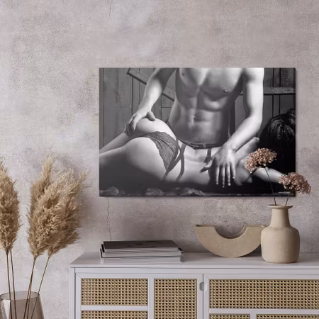 Canvastavla - Sensual couple