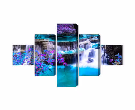 Canvastavla - Huay mae khamin waterfall
