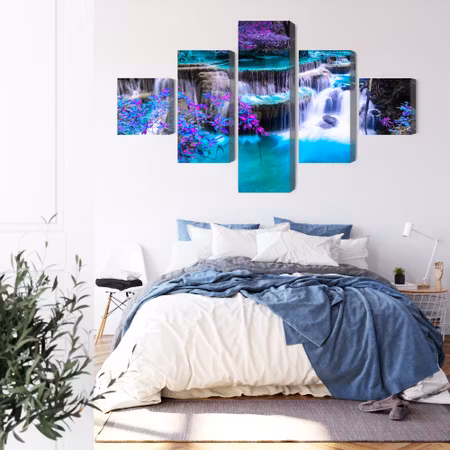 Canvastavla - Huay mae khamin waterfall