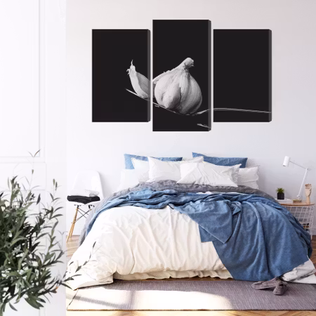 Canvastavla - A tablespoon of garlic