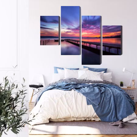 Canvastavla - Great sunset